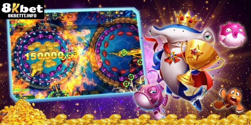 Sảnh game đình đám góp mặt tại sảnh game bắn cá của 8KBET 