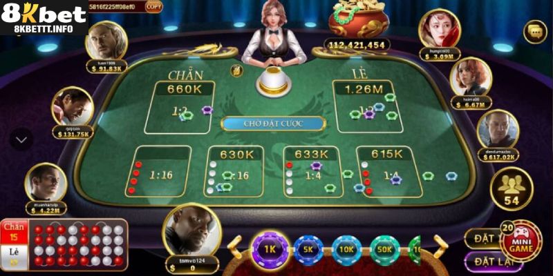 Vô vàn các loại cược trong game