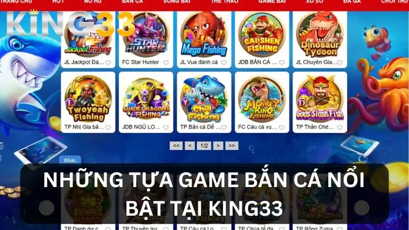 Kho game bắn cá King33