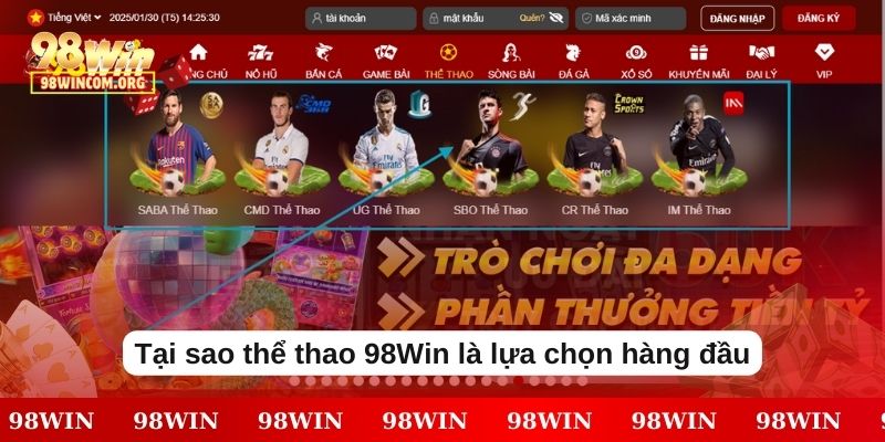 the-thao-98win-tai-sao-la-lua-chon-hang-dau